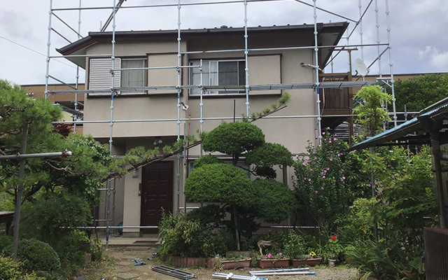 足場解体
